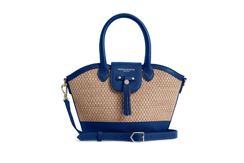 Fairfax and Favor Mini Windsor Basket - Porto Blue