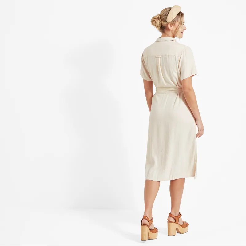 Schoffel Linen Daisy Dress - Oat-1