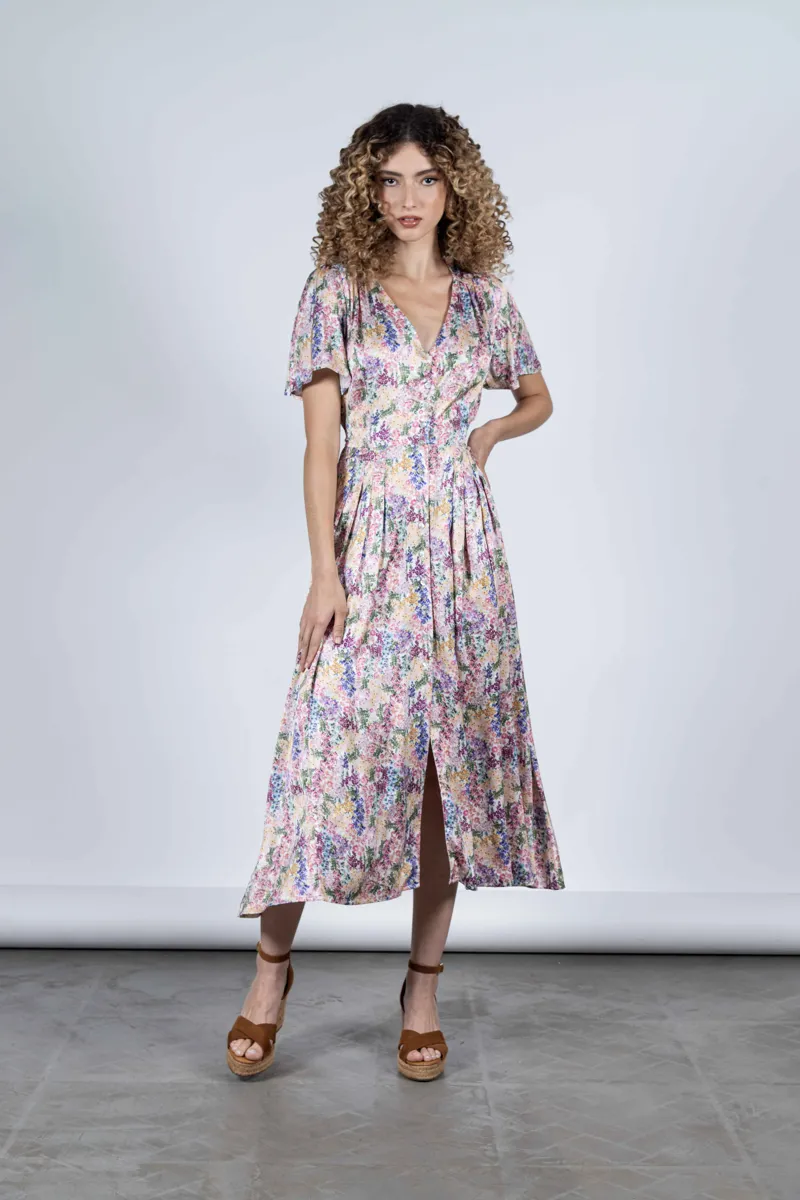 Hartwell Alina Colourful Flower Dress