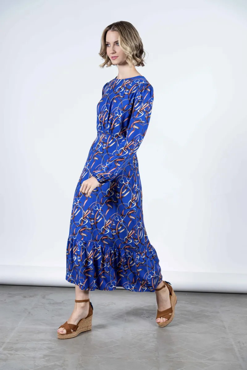 Hartwell Holly Blue Snaffle Dress