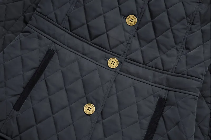 Fairfax and Favor Bella Quilted Jacket - Navy-3