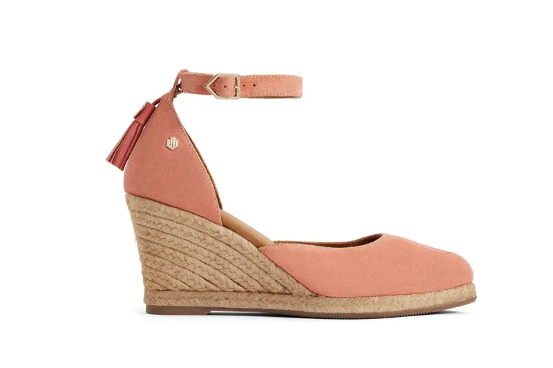 Fairfax and Favor Monaco Wedge - Melon-1