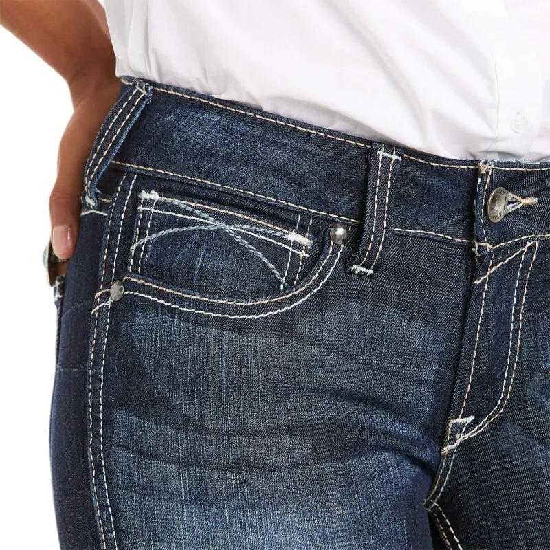 Ariat R.E.A.L Mid Rise Skinny Ella Jean - Celestia-1