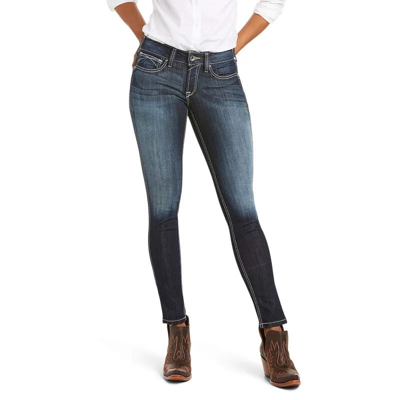 Ariat R.E.A.L Mid Rise Skinny Ella Jean - Celestia