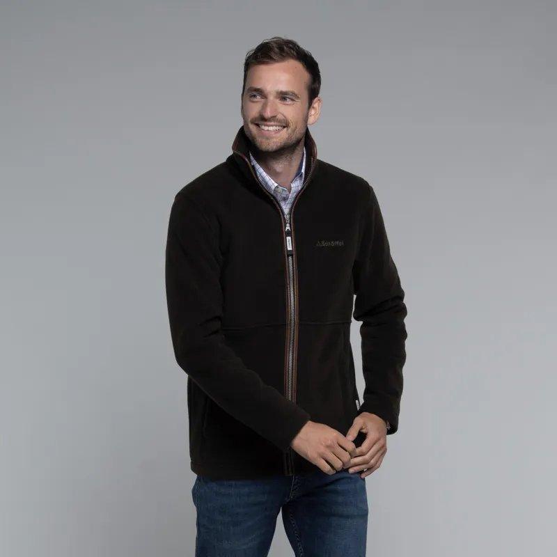 Schoffel Cottesmore Fleece Jacket - Dark Olive-1