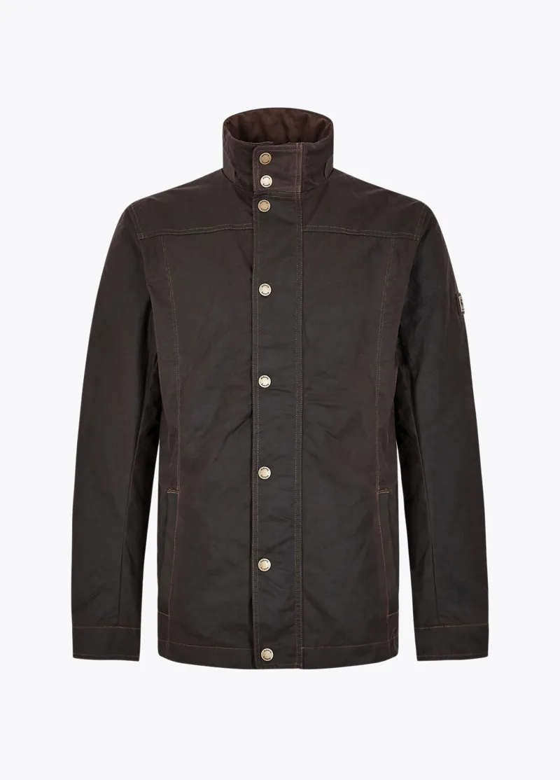 Dubarry Mens Carrickfergus Waxed Jacket - Java