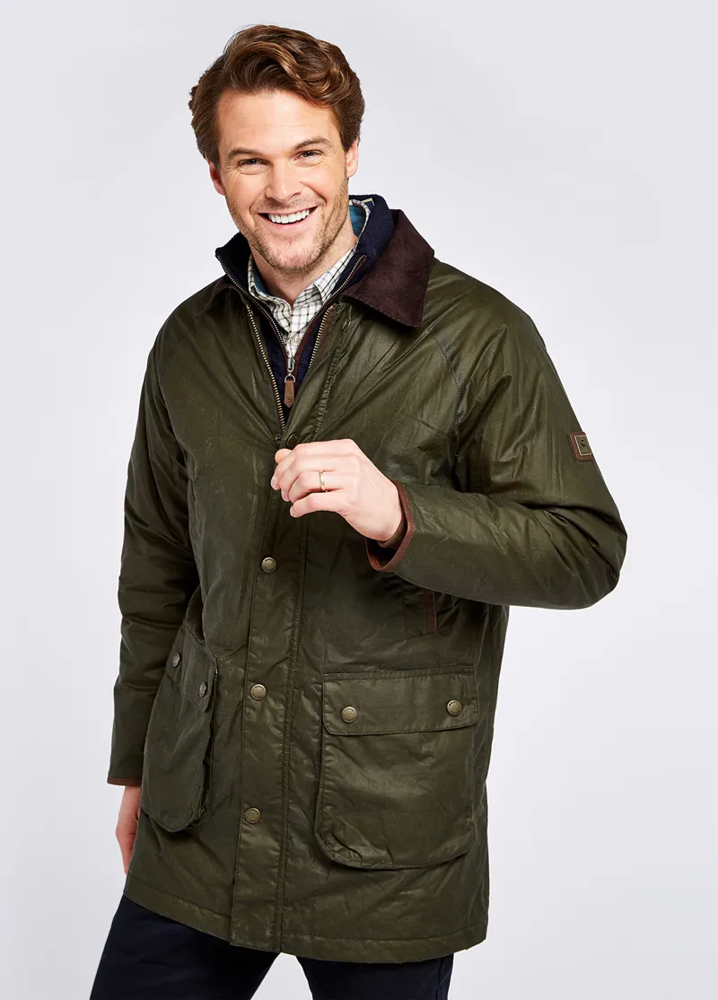 Dubarry Mens Brunswick Jacket - Pine-2