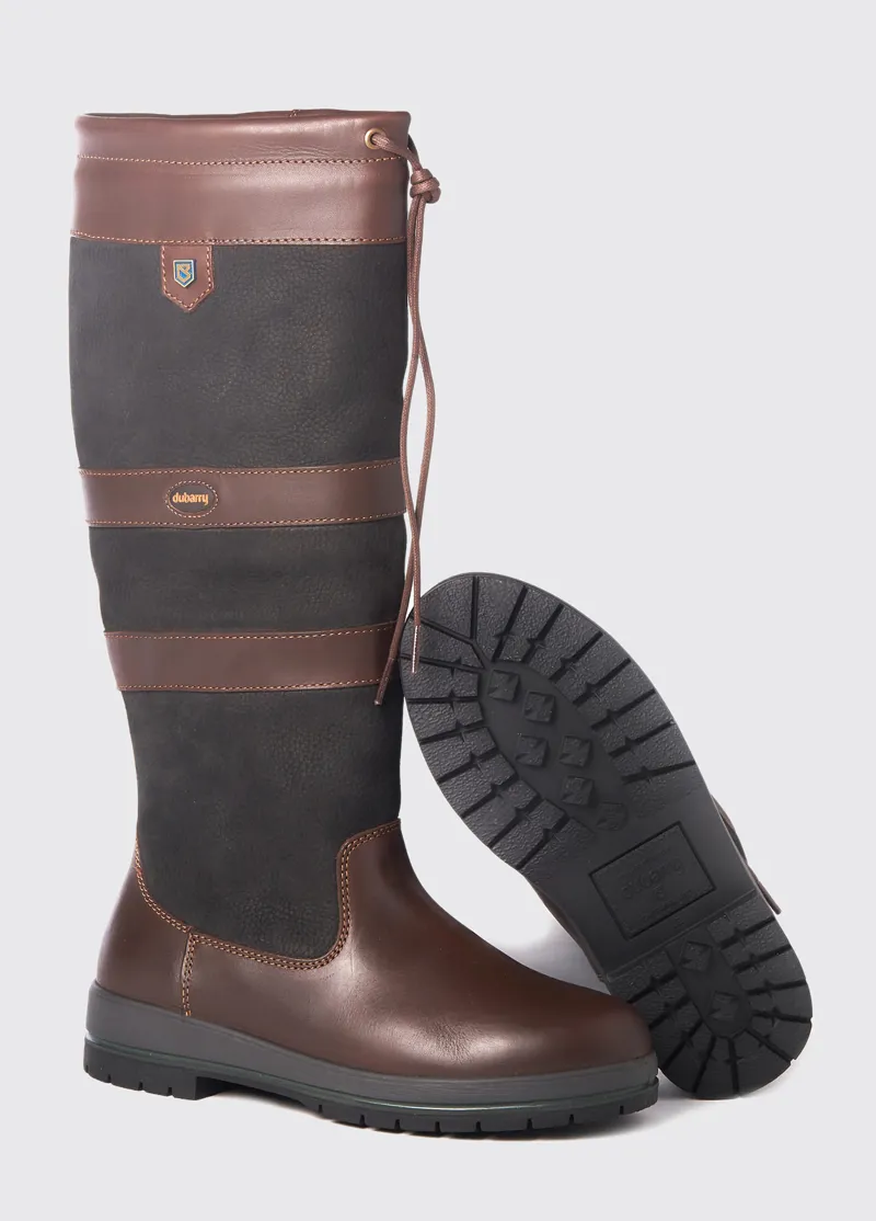 Dubarry Galway Country Boot - Black/Brown-1