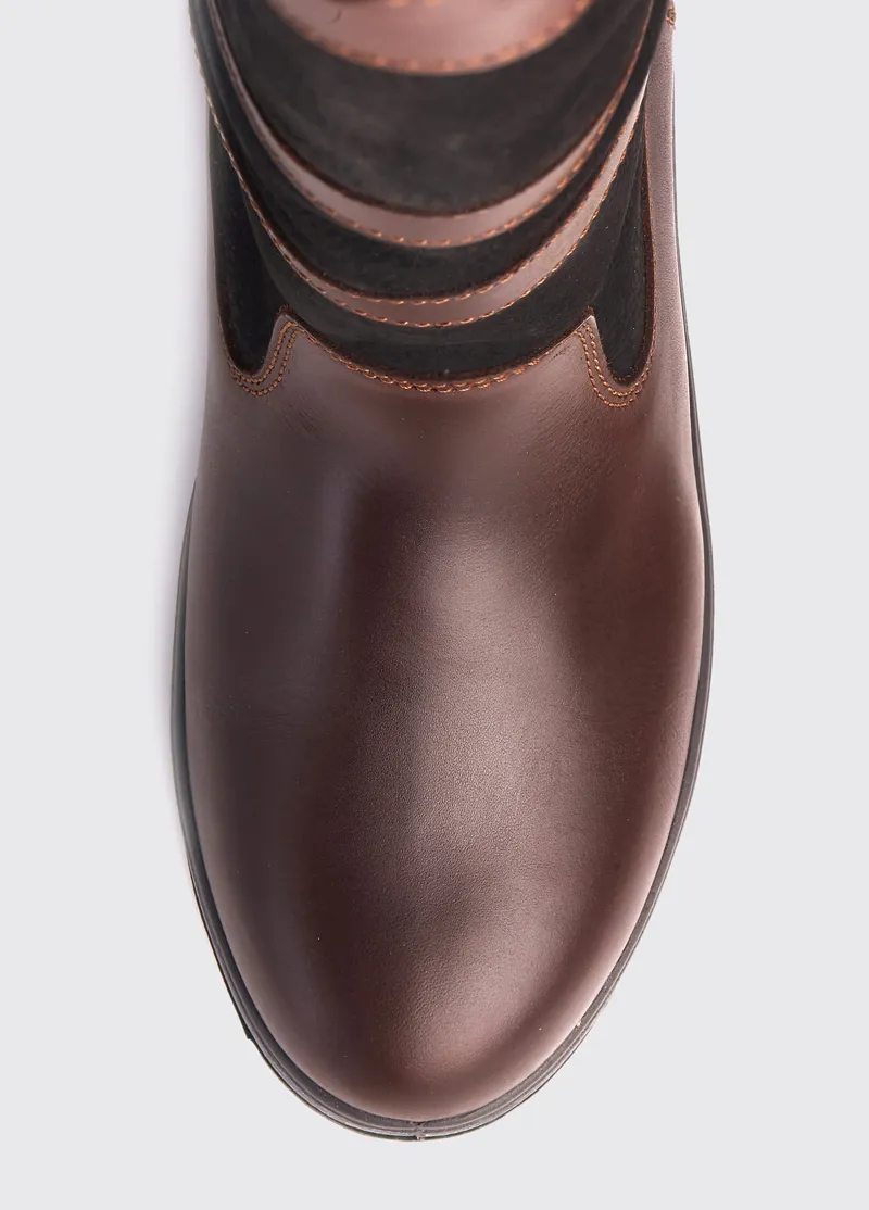 Dubarry Galway Country Boot - Black/Brown-3