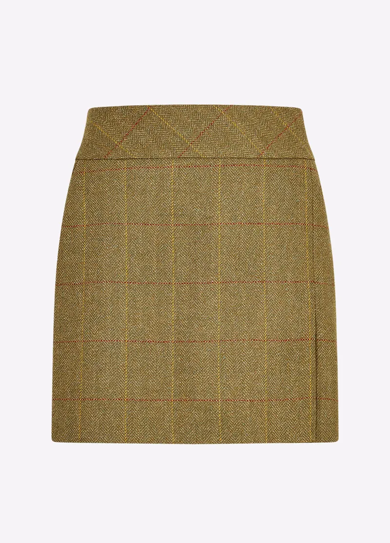 Dubarry Ladies Bellflower Tweed Skirt Elm