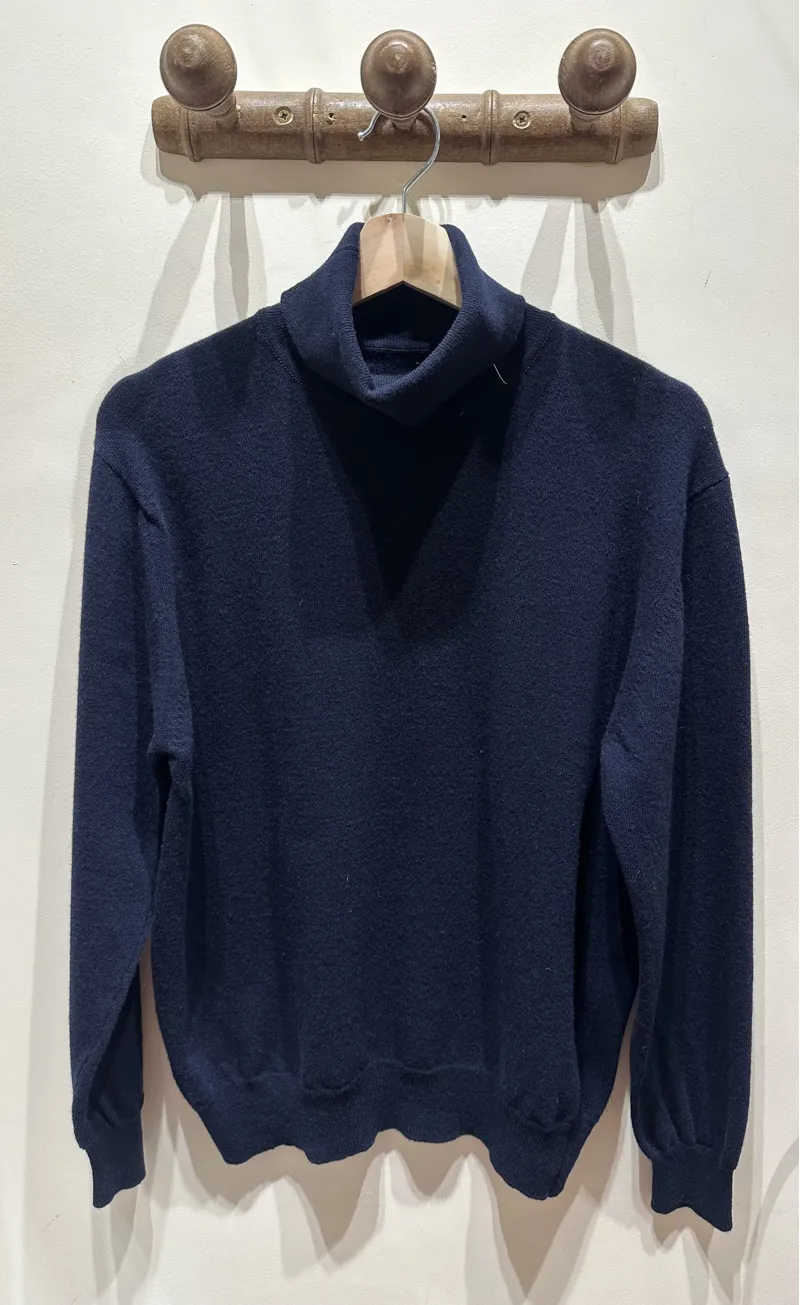 AAC Roll Neck Jumper - Navy