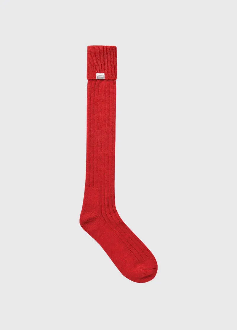 Dubarry Alpaca Socks - Cardinal