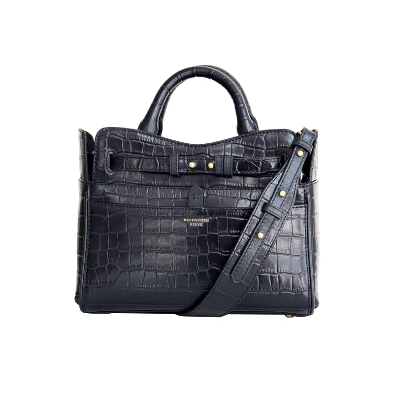Barkworth Reeve Ambridge Bag - Navy Croc-1