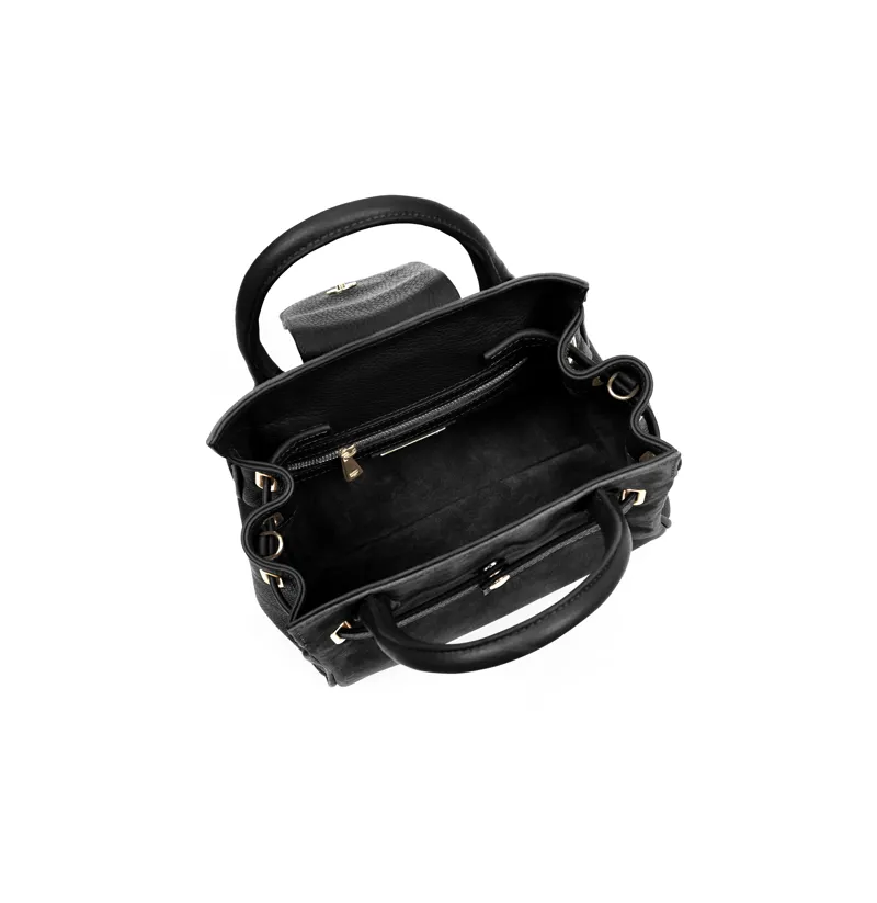 Fairfax and Favor Mini Windsor Bag - Black-1