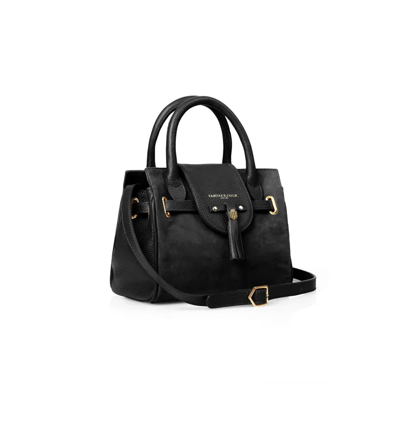 Fairfax and Favor Mini Windsor Bag - Black-2