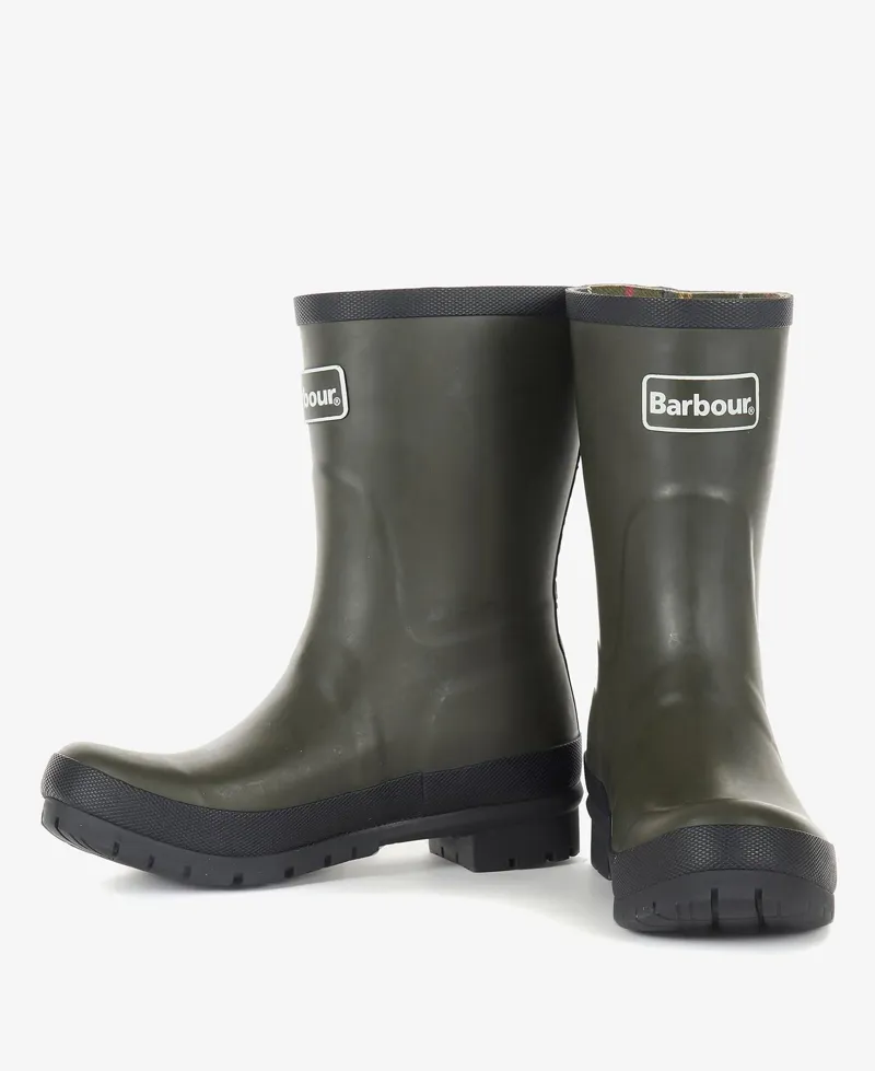 Barbour Banbury Mid Wellington Boot - Olive-1