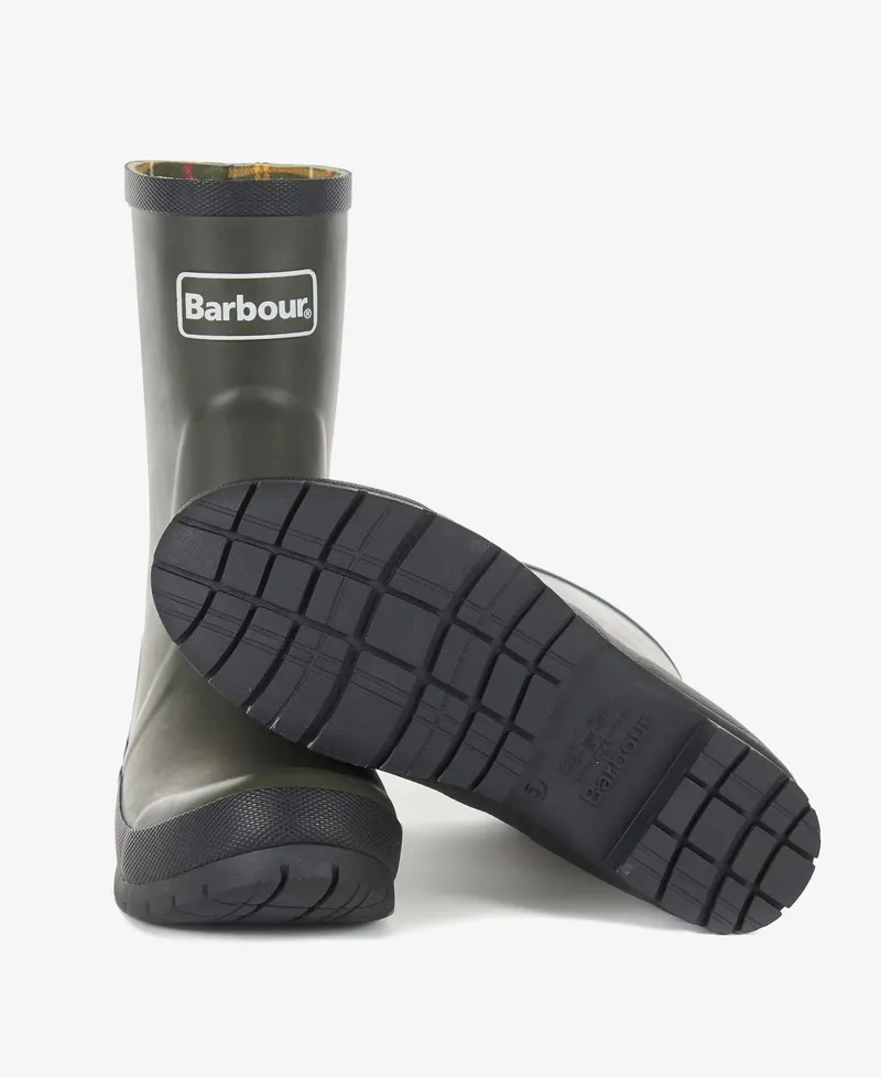 Barbour Banbury Mid Wellington Boot - Olive-2