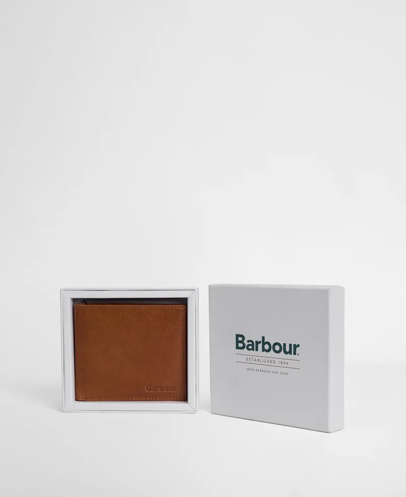 Barbour Beauly Bifold Wallet - Caramel-1