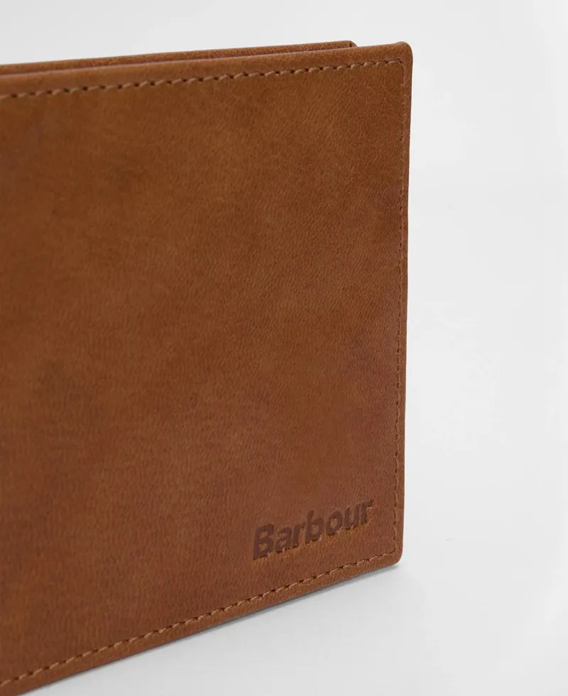 Barbour Beauly Bifold Wallet - Caramel-3
