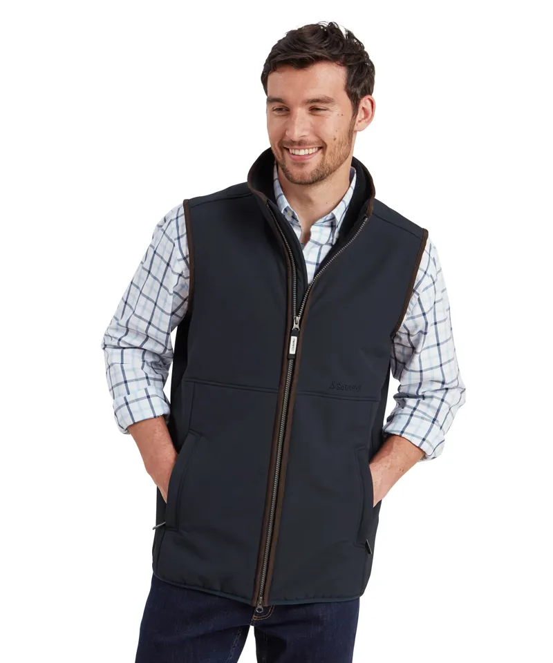 Schoffel Belton Gilet - Navy-1