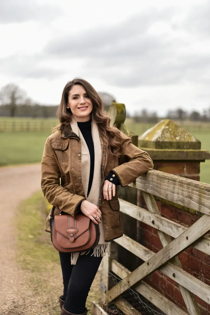 Barkworth Reeve Belton Leather Saddle Bag - Tan-6