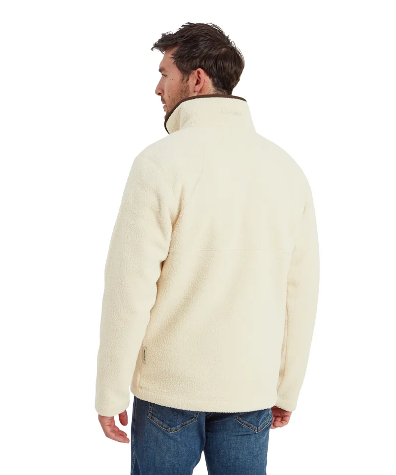 Schoffel Berkley Retro 1/4 Zip - Ecru-4