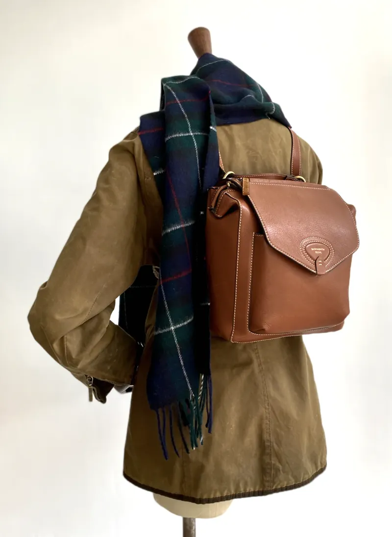 Barkworth Reeve Bramham Leather Rucksack - Tan-5