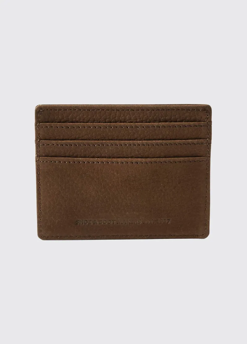 Dubbary Brooklodge Card Wallet - Walnut