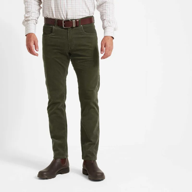 Schoffel Camden Cords - Forest