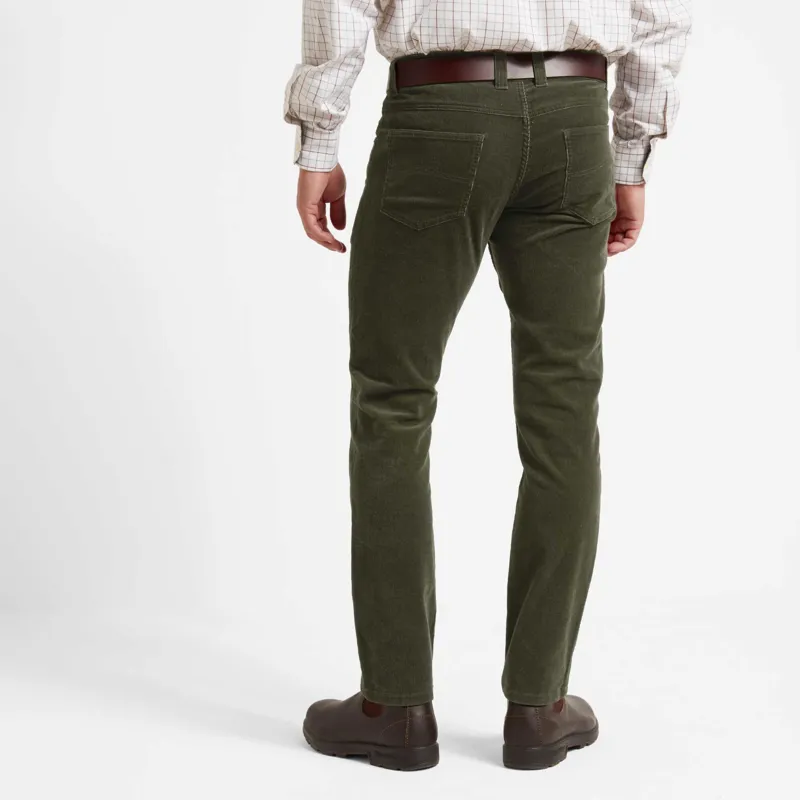 Schoffel Camden Cords - Forest-1