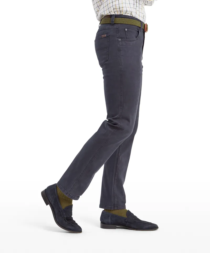 Schoffel Canterbury 5 Pocket Jean - Charcoal-1