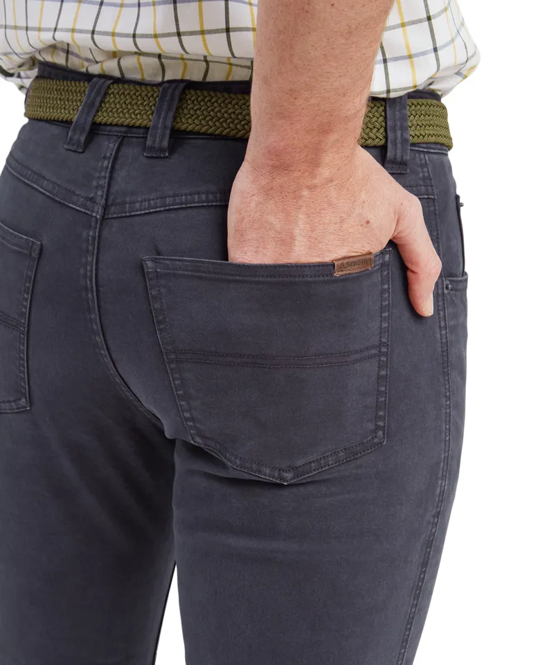 Schoffel Canterbury 5 Pocket Jean - Charcoal-2