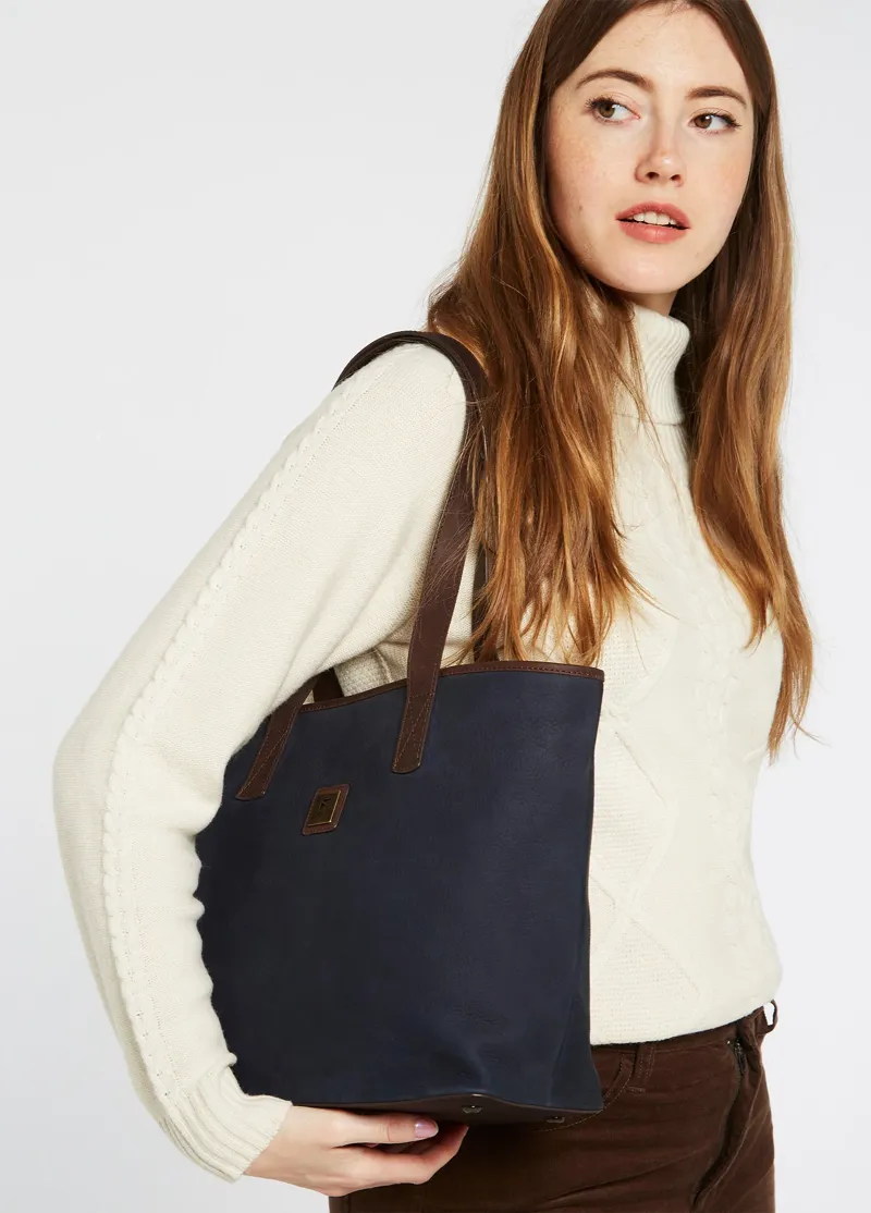 Dubarry Rosemount Bag - Navy/Brown-1