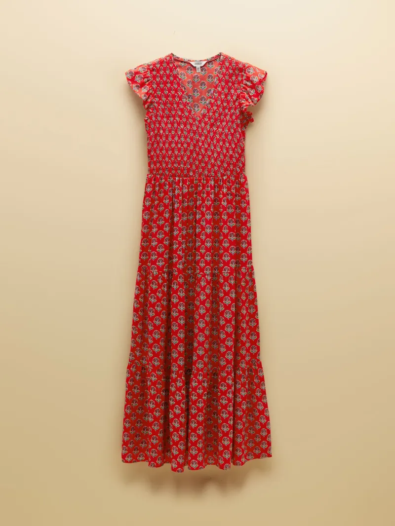 Joules Esme Dress - Red Floral-1