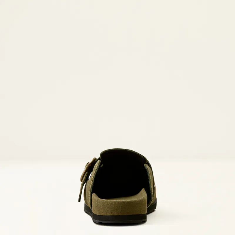 Ariat Country Mule - Olive Suede-3