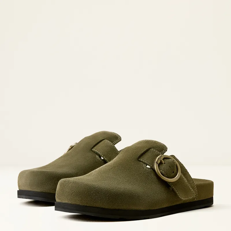 Ariat Country Mule - Olive Suede