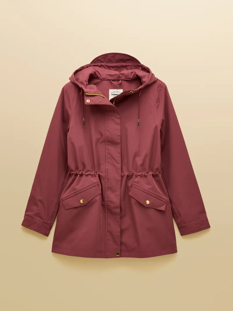 Joules Portwell Waterproof Rain Jacket - Port