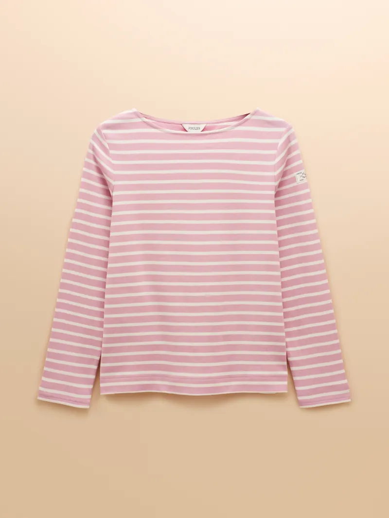 Joules Harbour Top - Pink Stripe