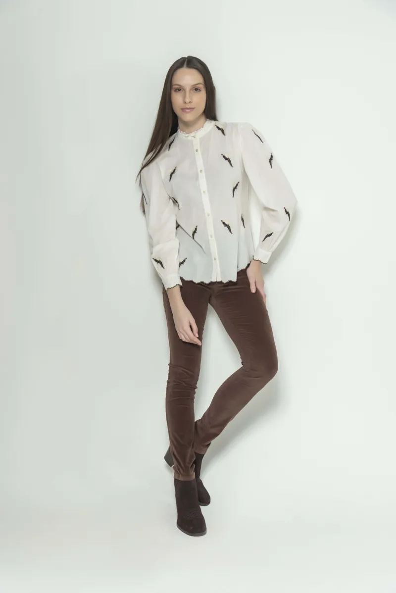 Hartwell Harriet Shirt - Pheasants-2