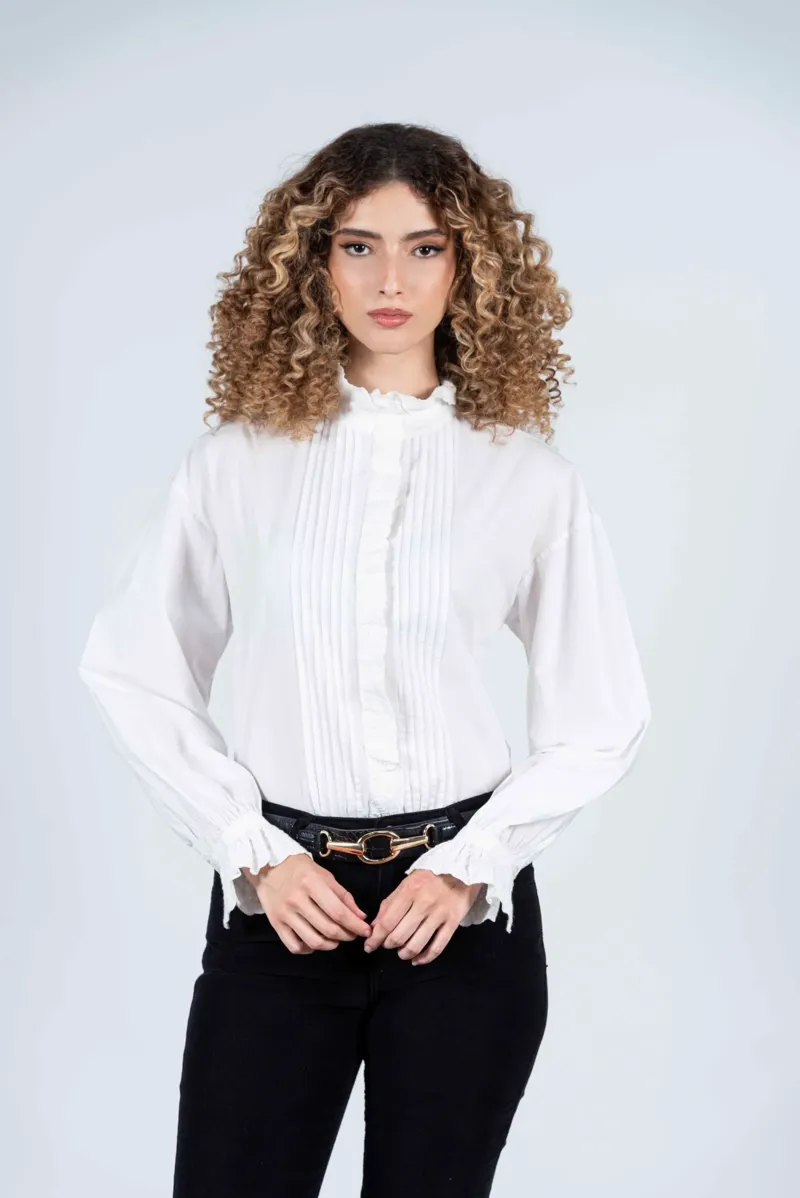 Hartwell Hilla Shirt - White