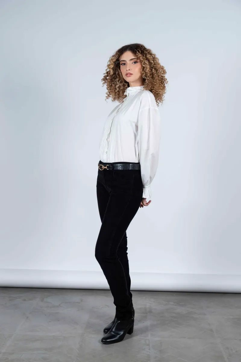 Hartwell Hilla Shirt - White-3