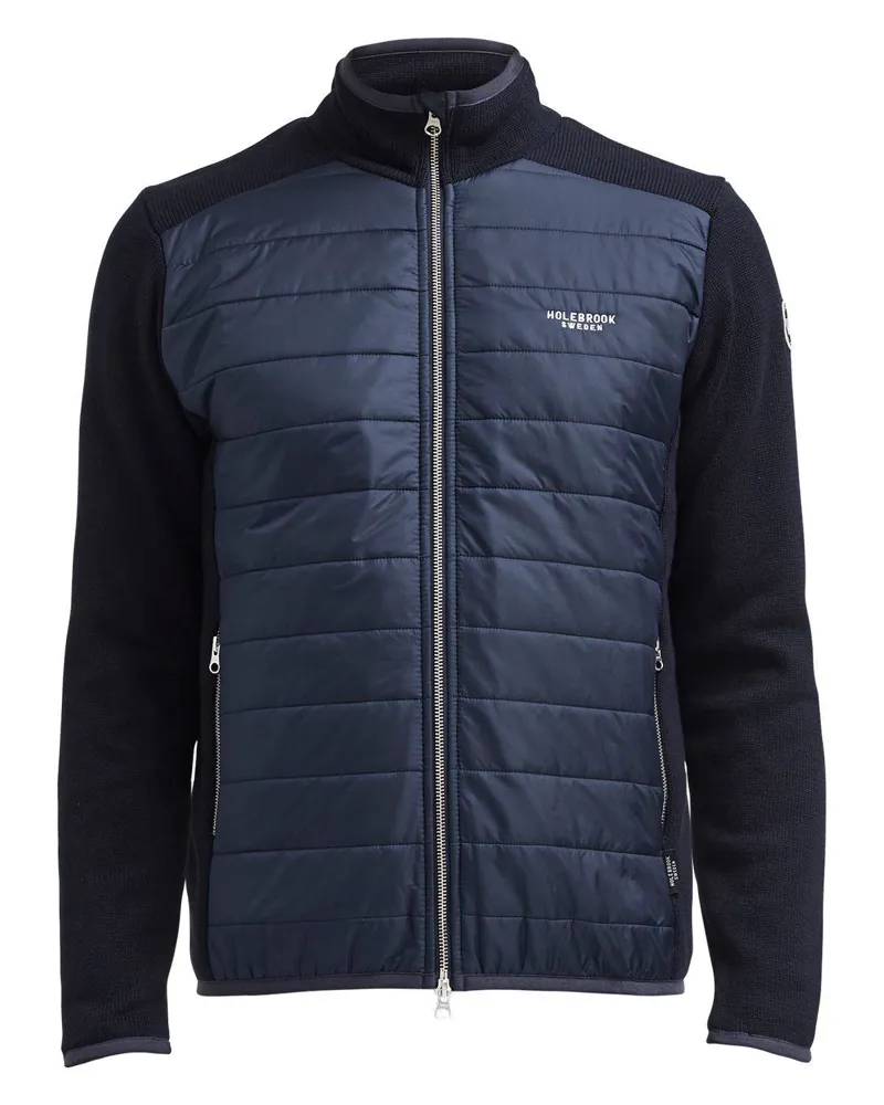 Holebrook Mens Peder Full Zip Windproof Jacket - Navy