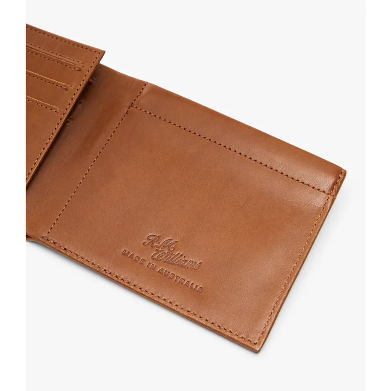 R.M Williams Singleton Wallet With Coin Pouch - Tan-1
