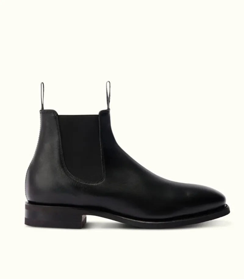 R.M Williams Mens Comfort Craftsman Boots - Black-1