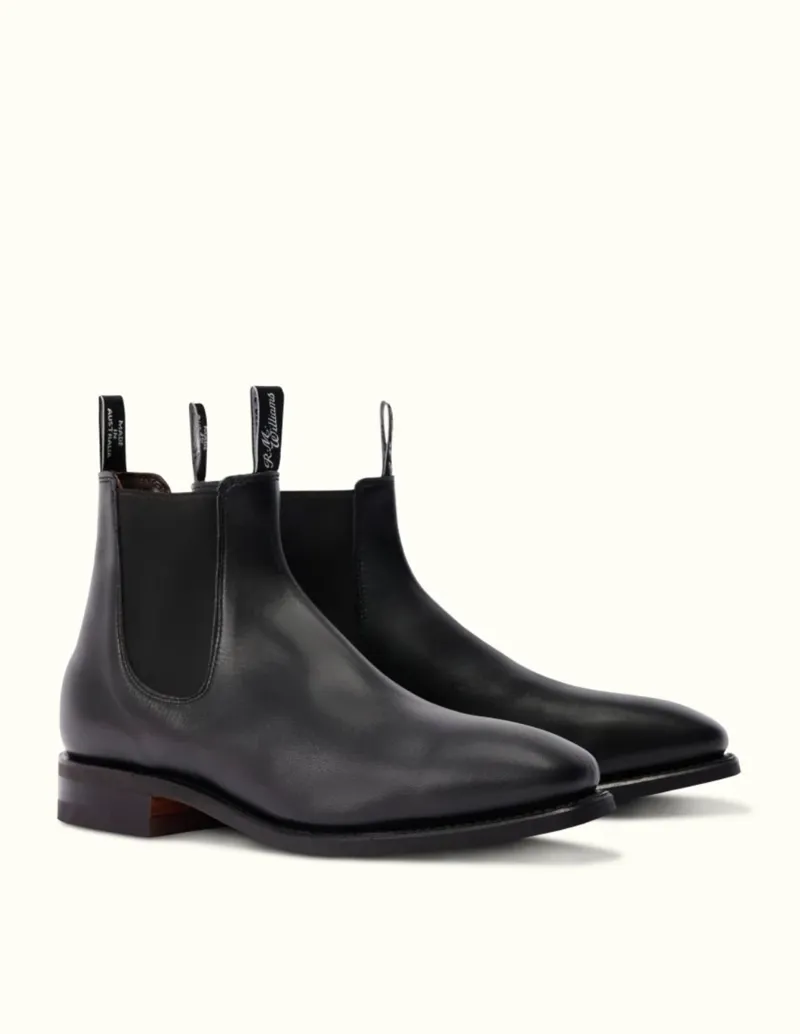 R.M Williams Mens Comfort Craftsman Boots - Black