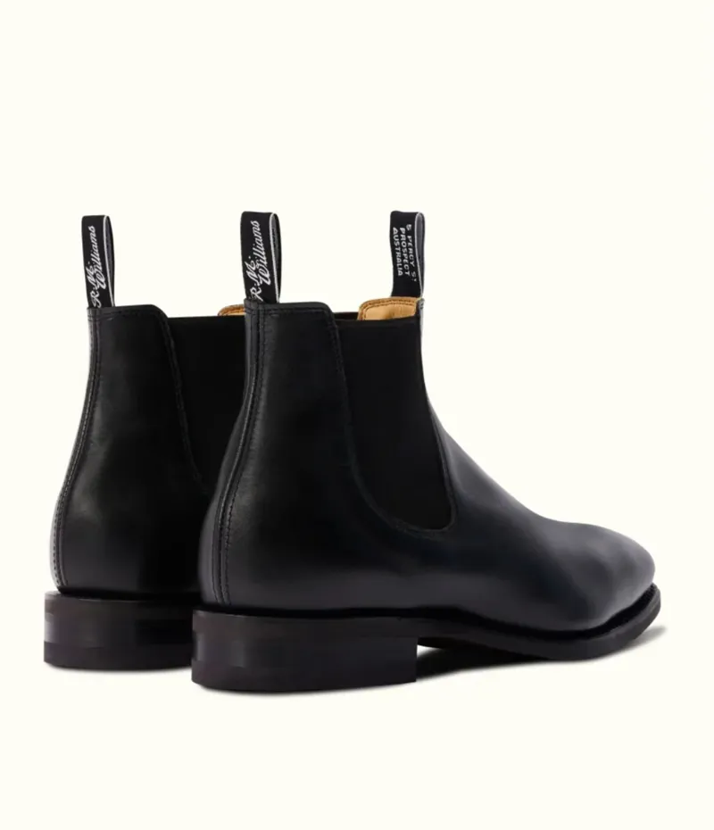 R.M Williams Mens Comfort Craftsman Boots - Black-2