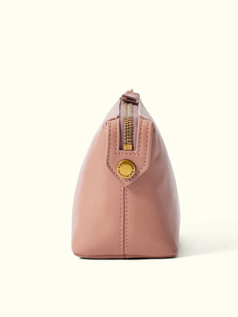 R.M Williams Lorne Small Cosmetic Case- Dusky Pink-4