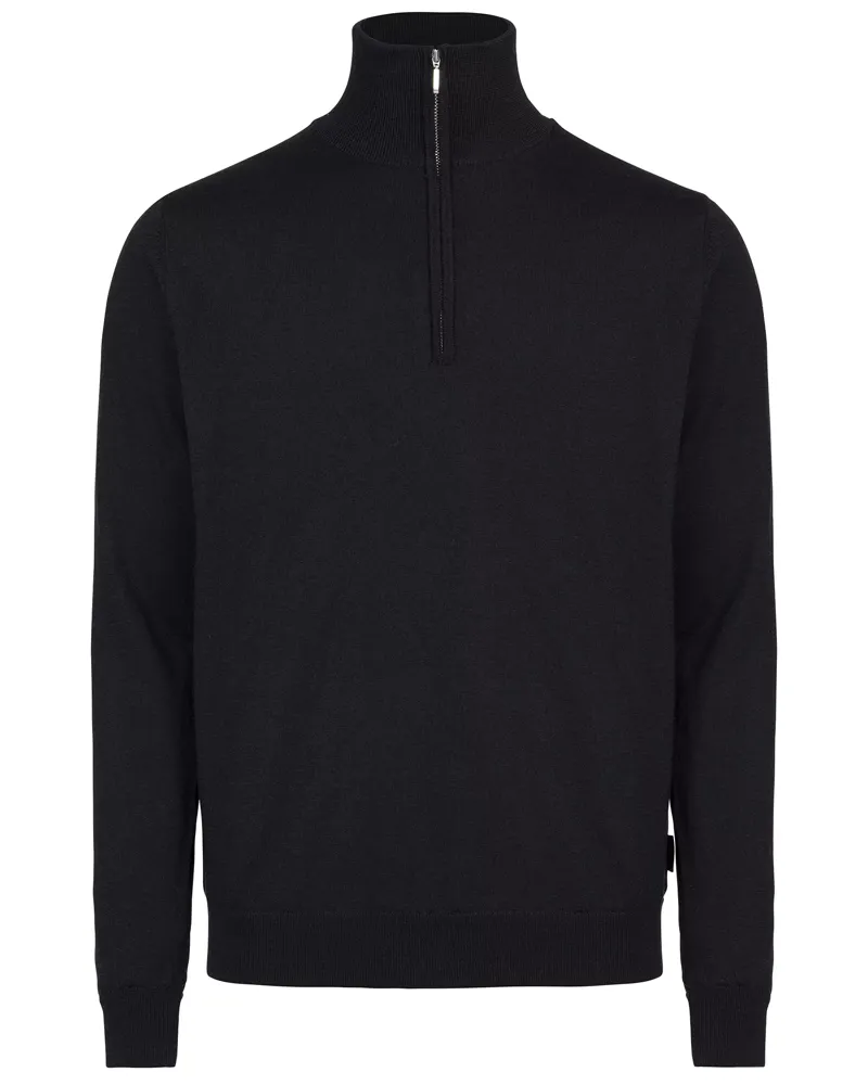 Holebrook Jesper T-Neck Windproof Jumper -  Black