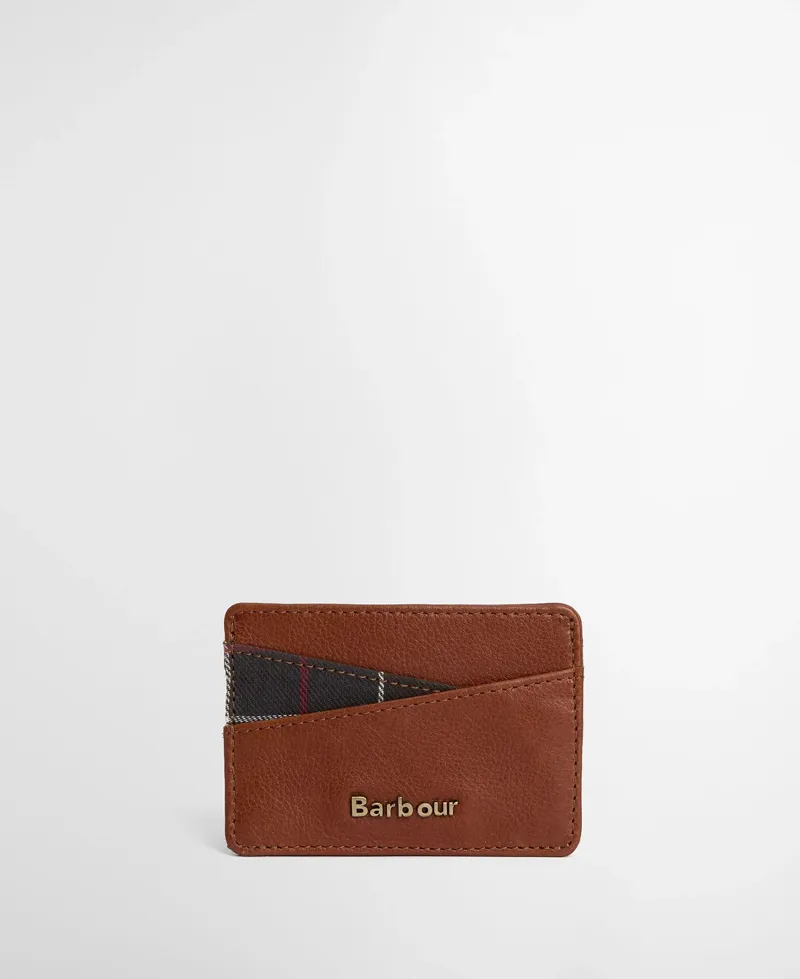 Barbour Katrine Leather Card Holder - Brown