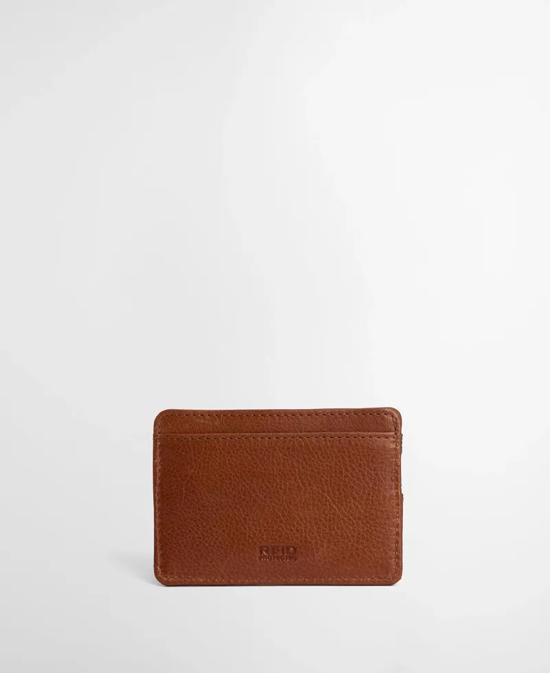 Barbour Katrine Leather Card Holder - Brown-2